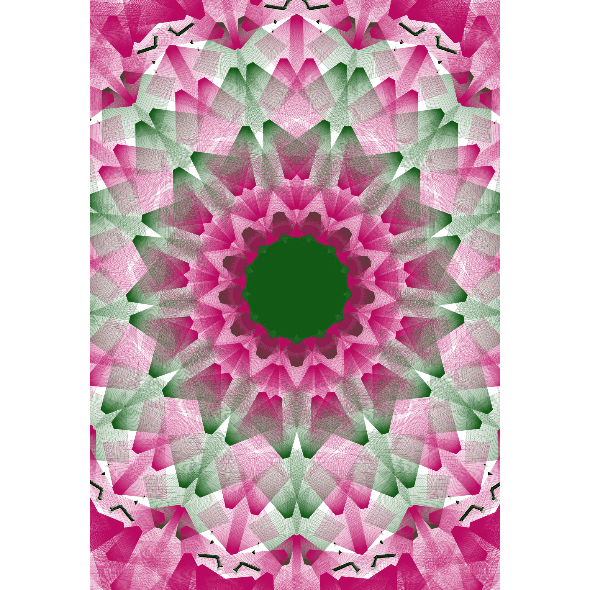 "Neon Forest Lotus" ya "Shattered Emerald Mandala