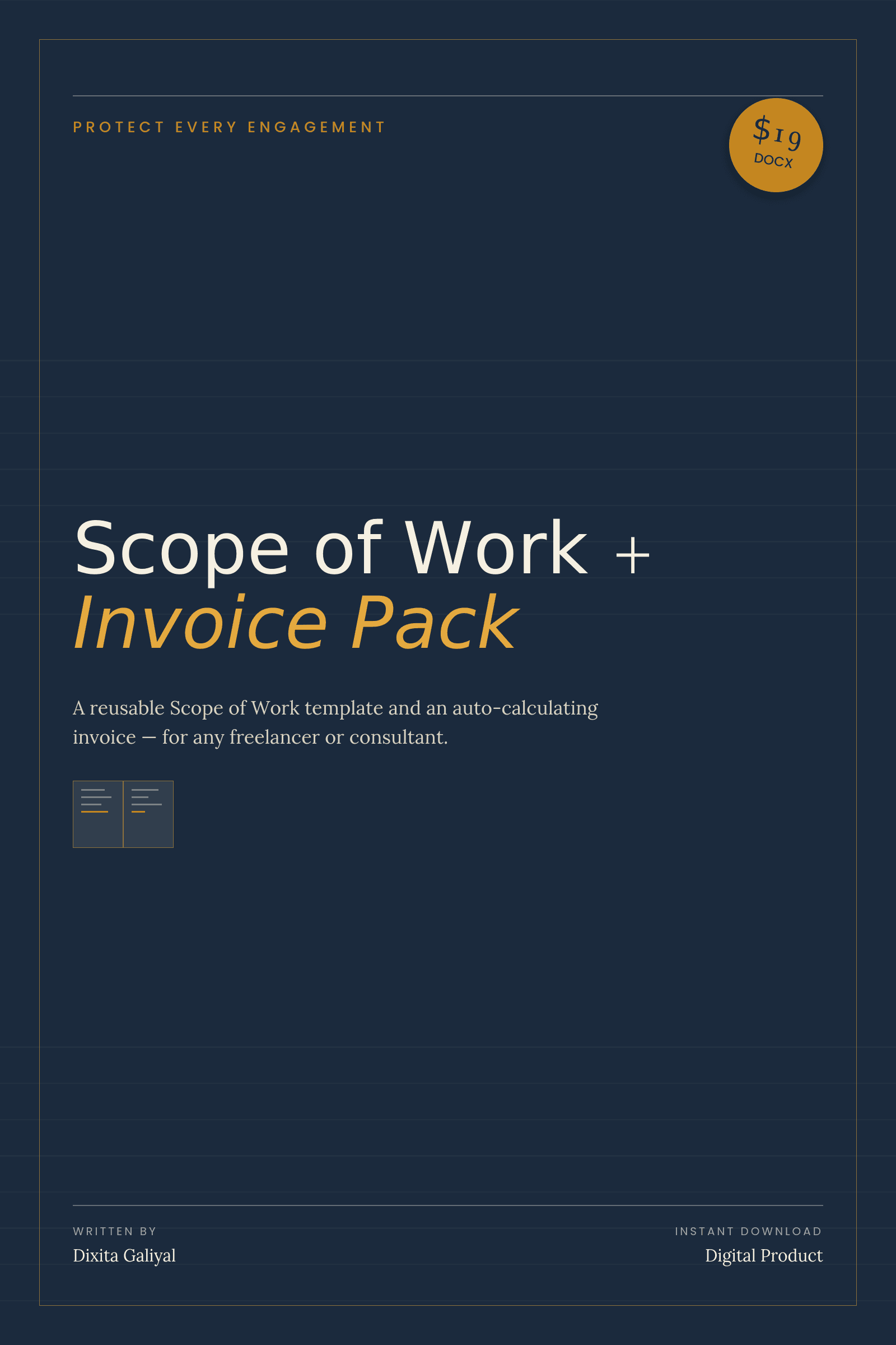 Freelance SOW + Invoice Pack